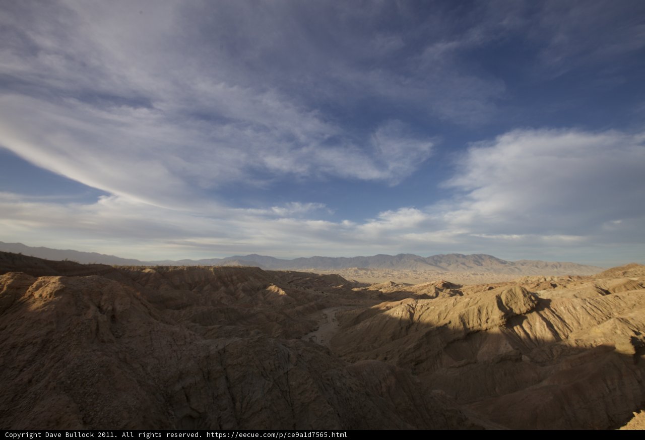 Panorama from the Top of the Badlands