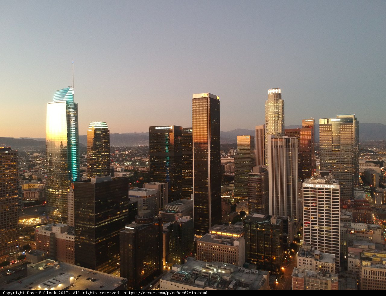 Sunset over the Metropolis
