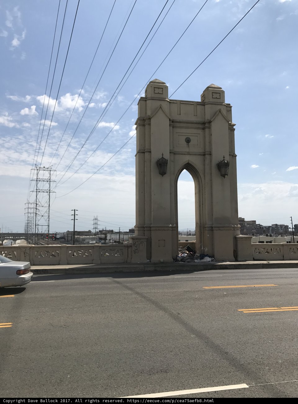 Driving through the Archway