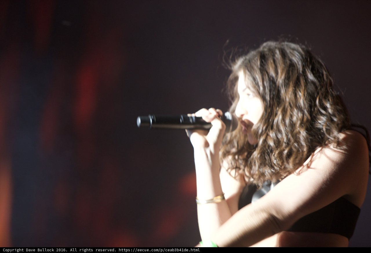 Lorde's Solo Performance at Coachella 2016