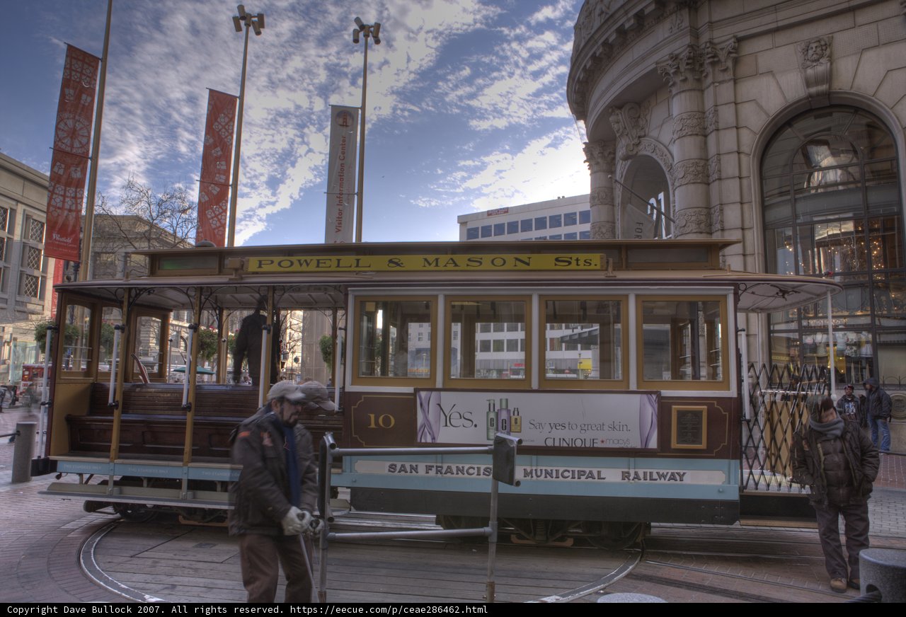 Riding the Cable Car in San Francisco