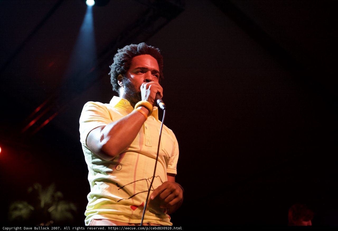 The Man in Yellow Shines on Stage