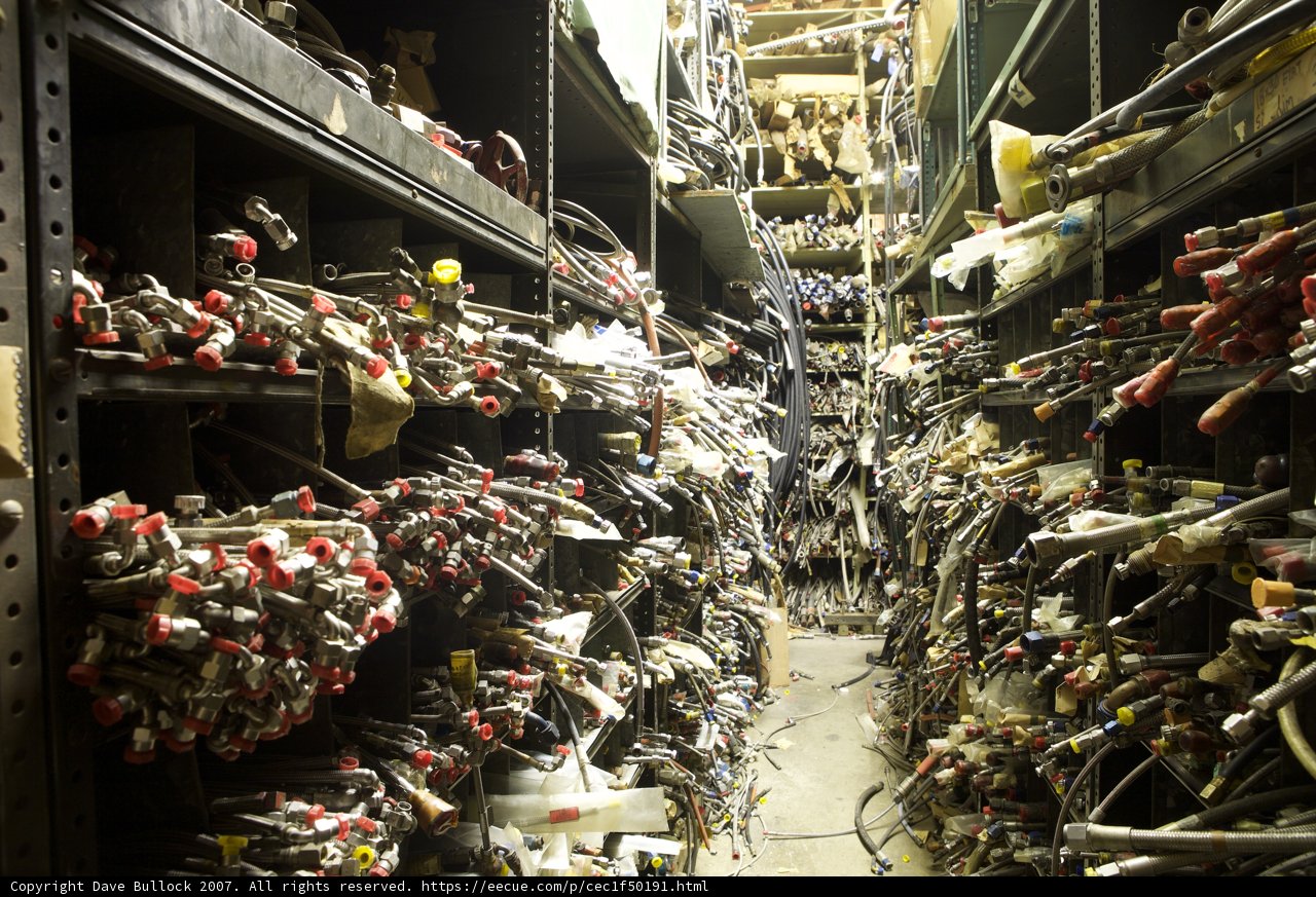 The Wiring Web: A View Inside a Manufacturing Warehouse