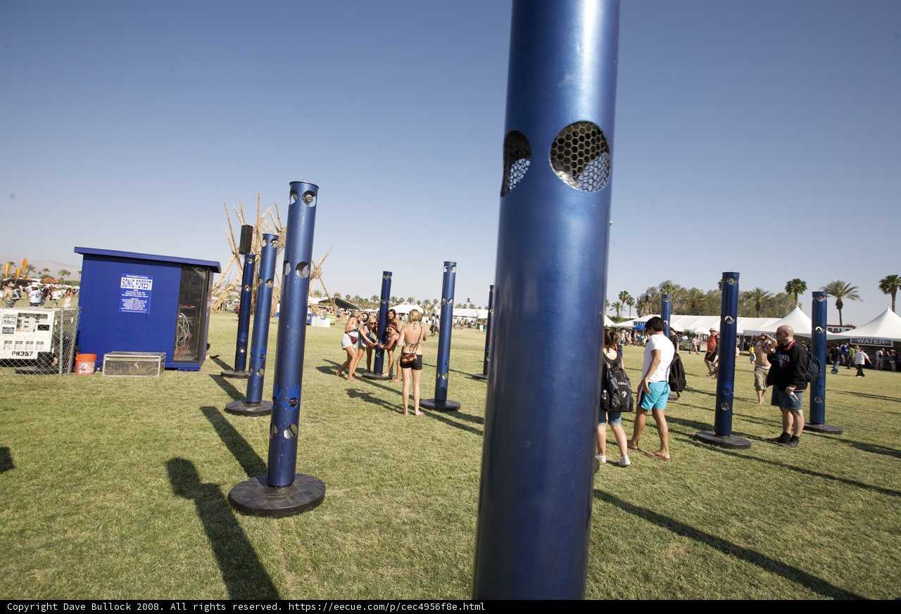 Gathering Around the Blue Pole