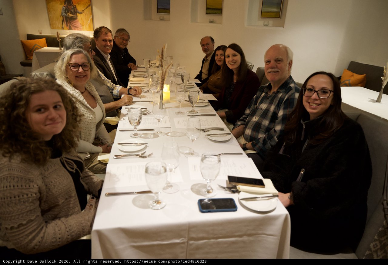 Family Dinner Celebration at Upscale Restaurant