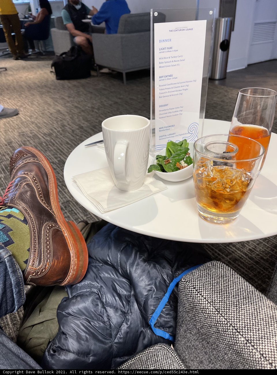 Relaxing with a Hot Cup of Coffee and Cold Drink