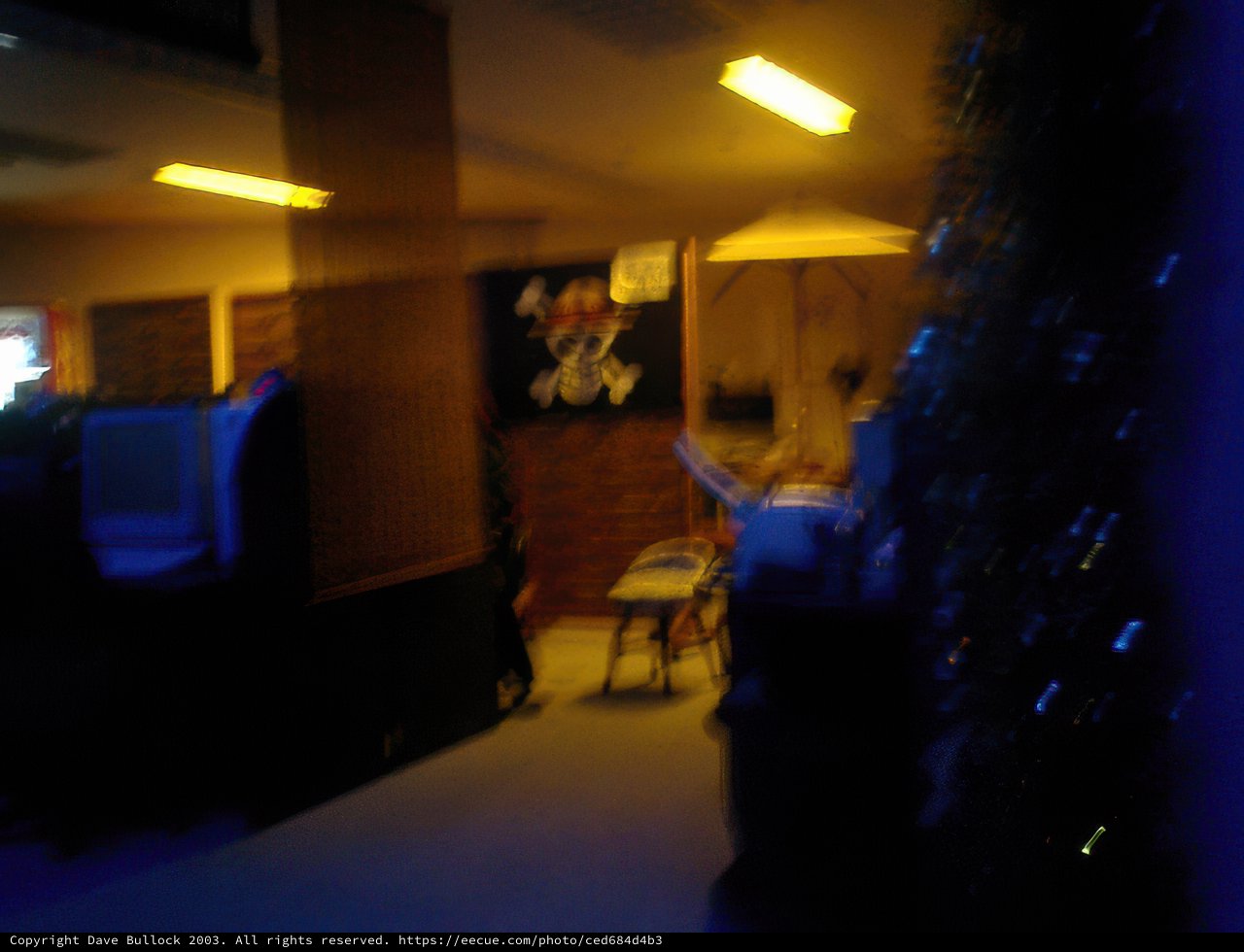Blurry Night at the Tokyo Metropolitan Government Office