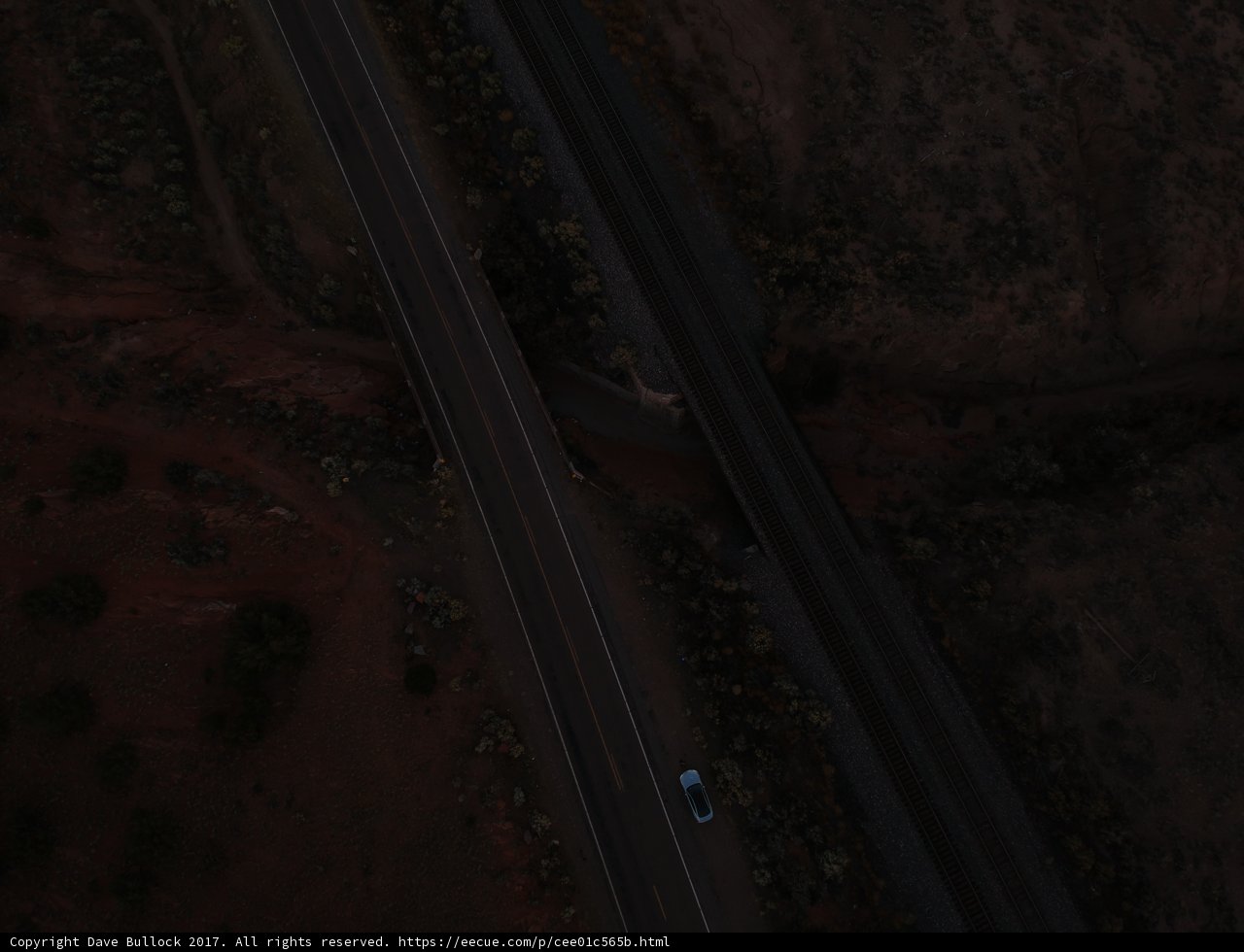 Highway in Lupton, Navajo Nation