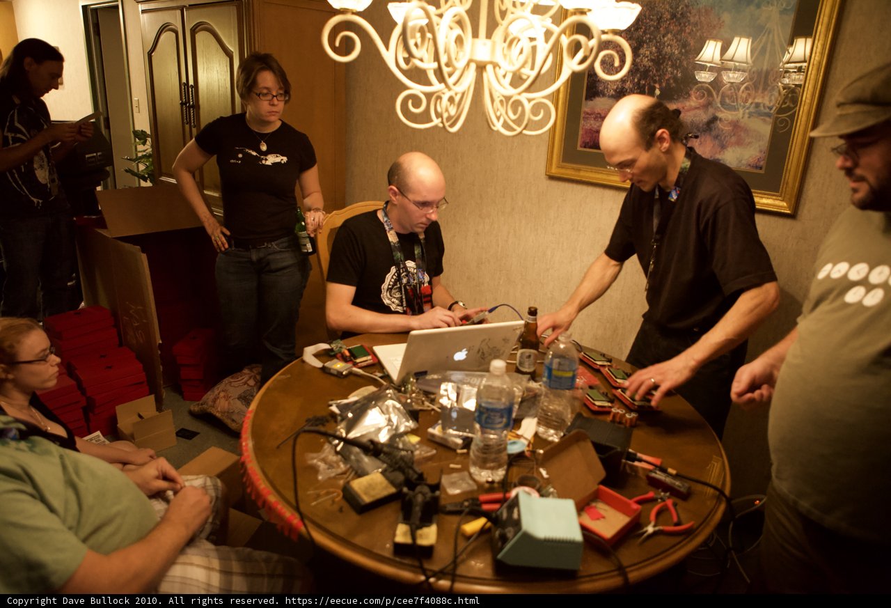 Collaborating at Defcon 18
