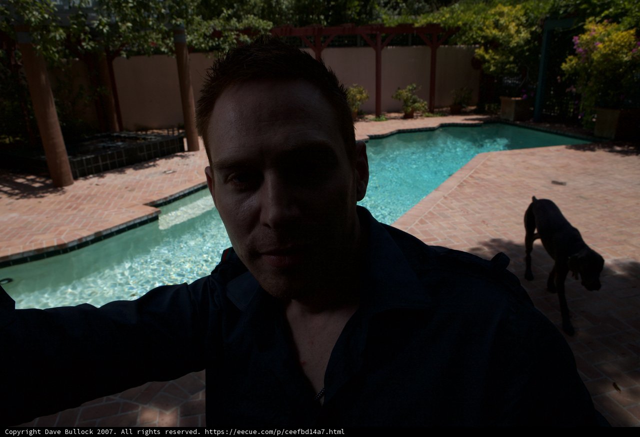 Poolside Selfie at the Resort