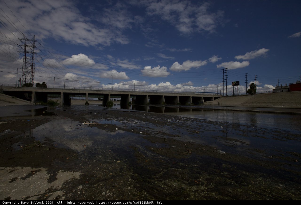 Overpass Over Calm Waters