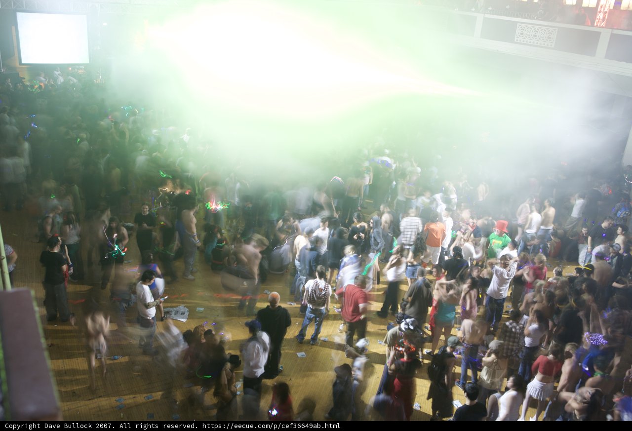 64 People Grooving At Concert