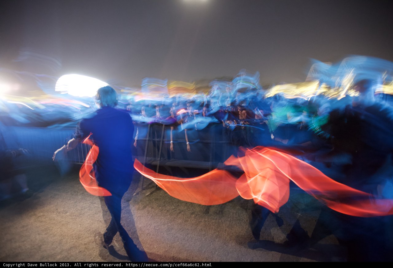 Red Scarf in the Night