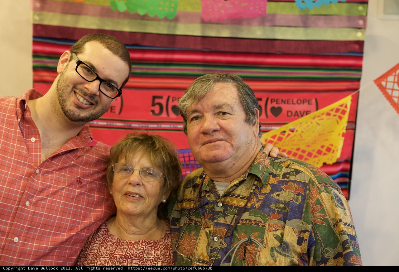 Family Trio Celebrates Five-Year Anniversary Fiesta Together