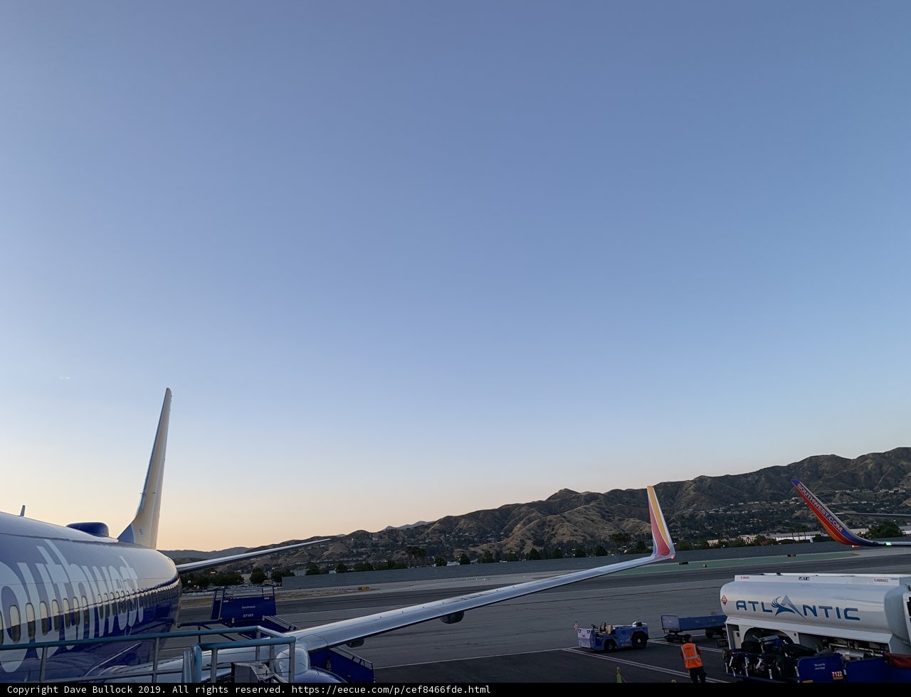 Parked Plane at Terminal A