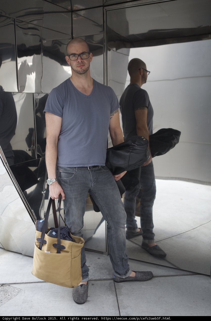 Portrait in Mirrored Corner