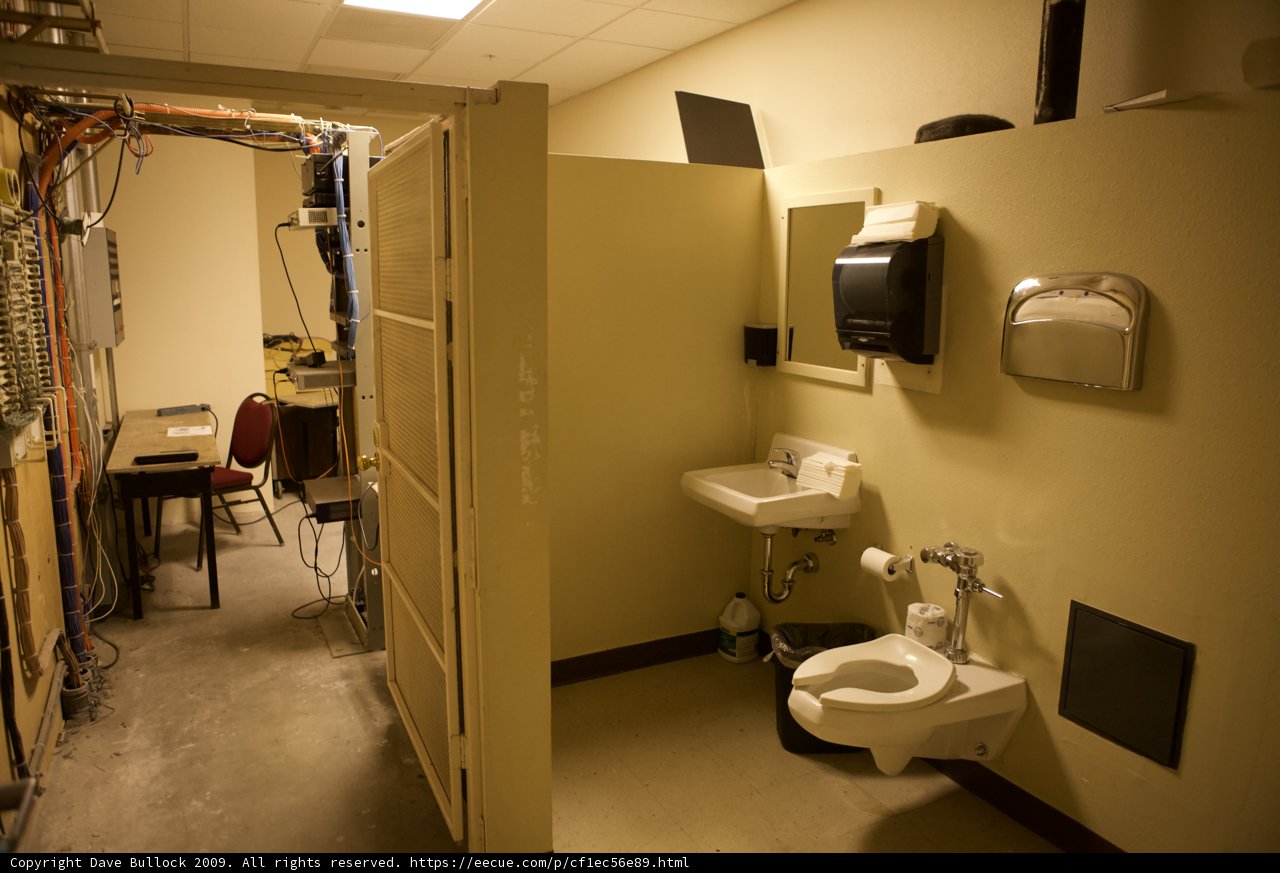 Reflections in a Hospital Bathroom