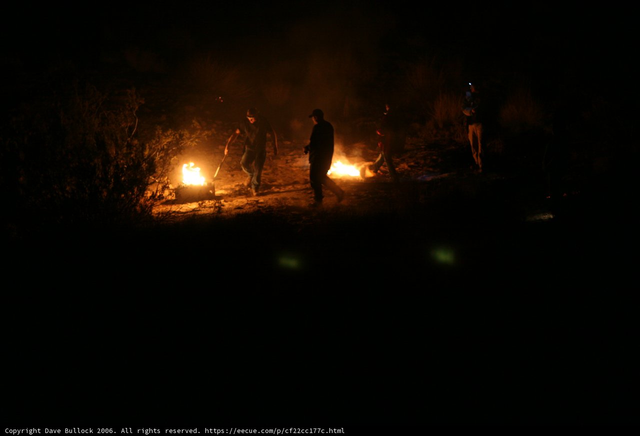 Gathering Around the Flames