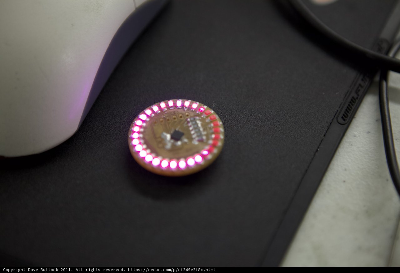 Illuminated Mouse Pad Jewel