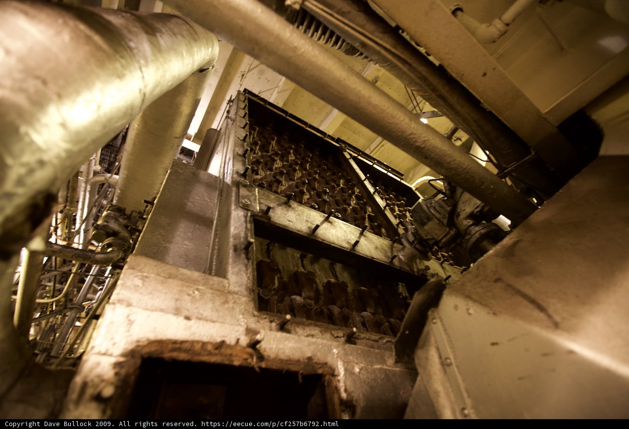 Inside the Factory Ship's Engine Room