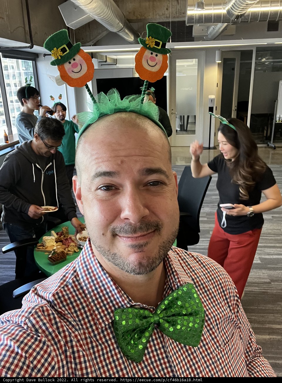Green Hat and Bow Tie