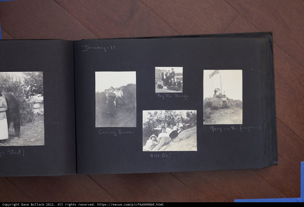 Family Memories in a Book