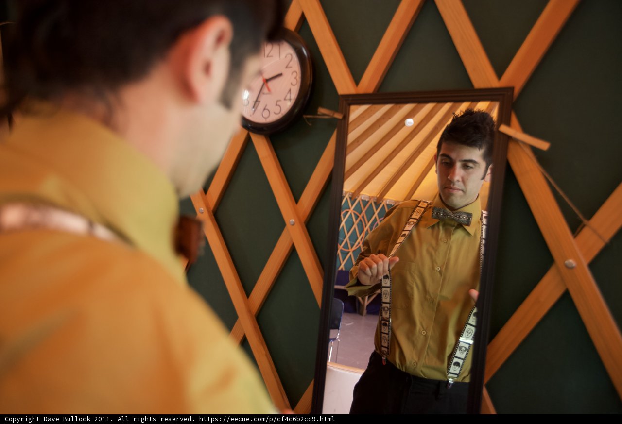 Reflections of the Groom
