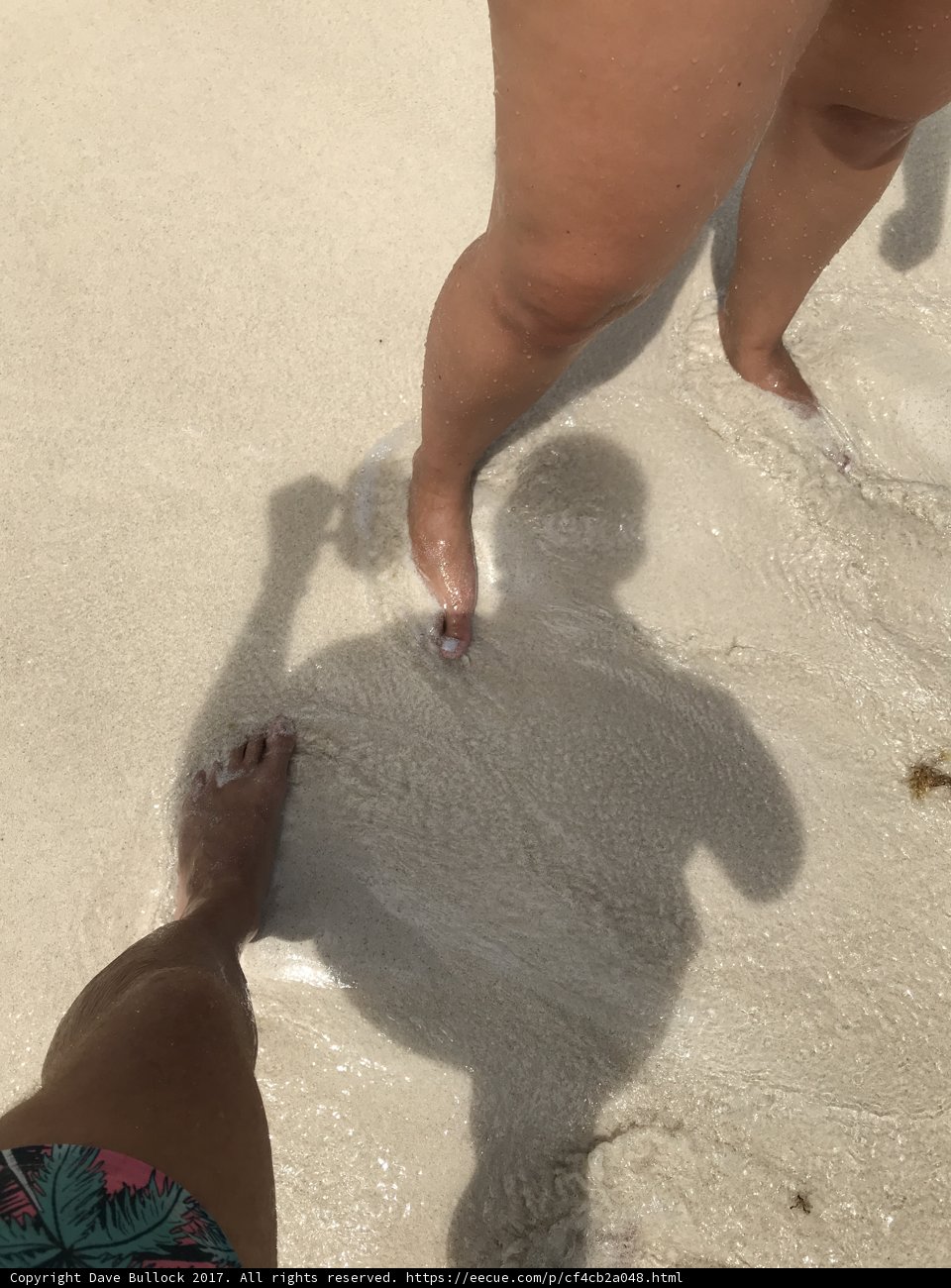 Sandy Toes with a Little One