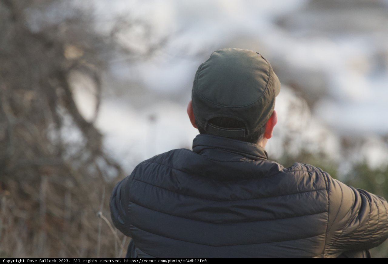 Winter Contemplation by the Pacific