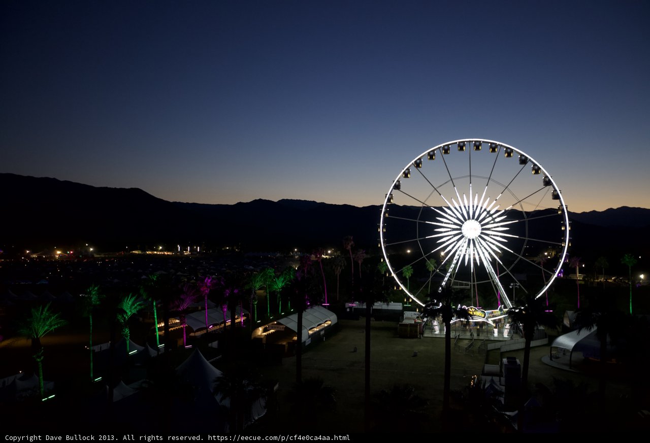 Night Time Fun on the Ferris Wheel