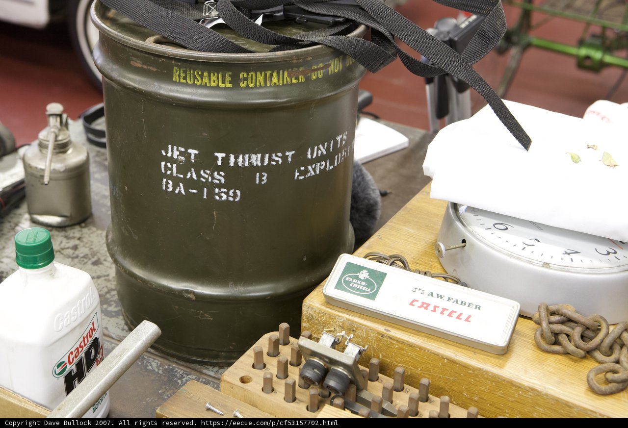 Green Barrel in the Factory