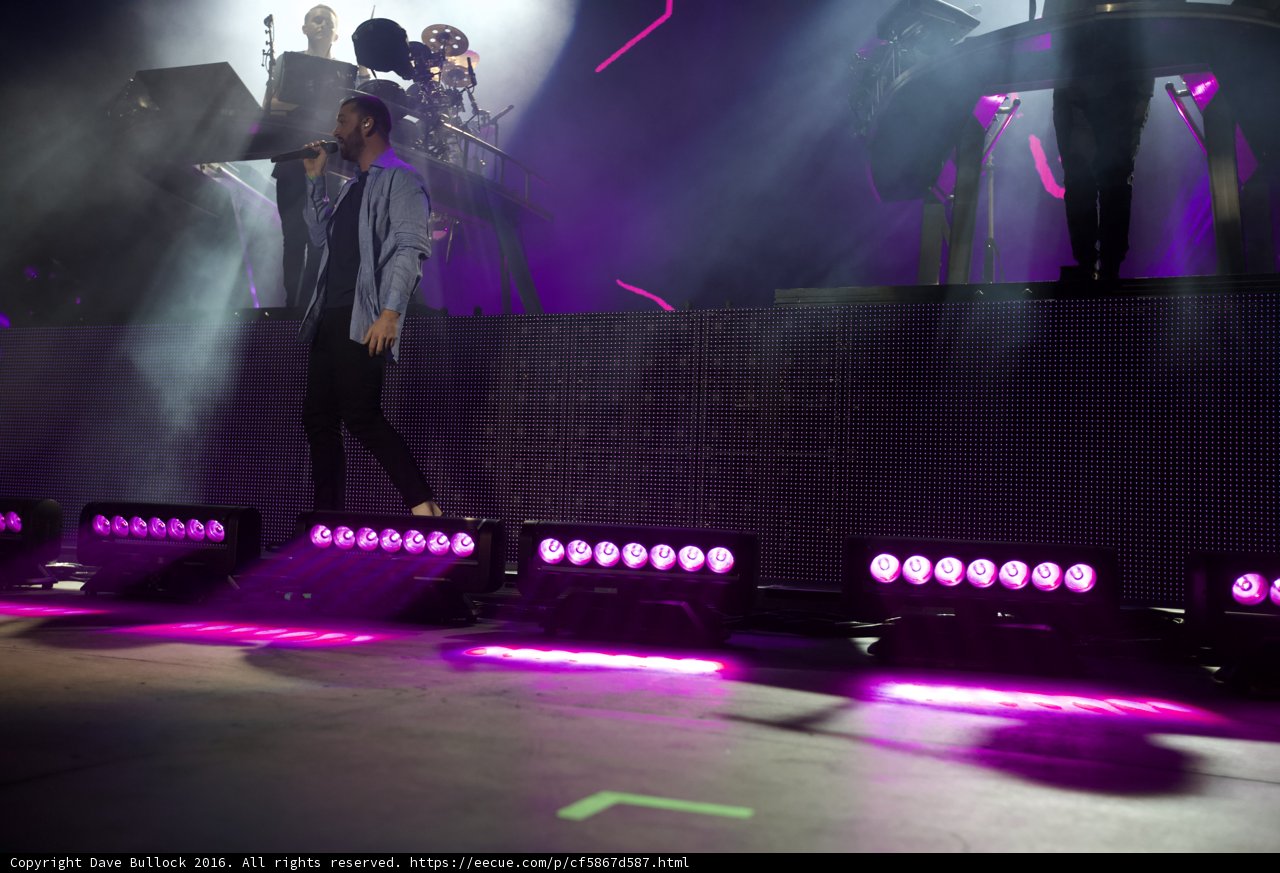 Purple Spotlight Performance