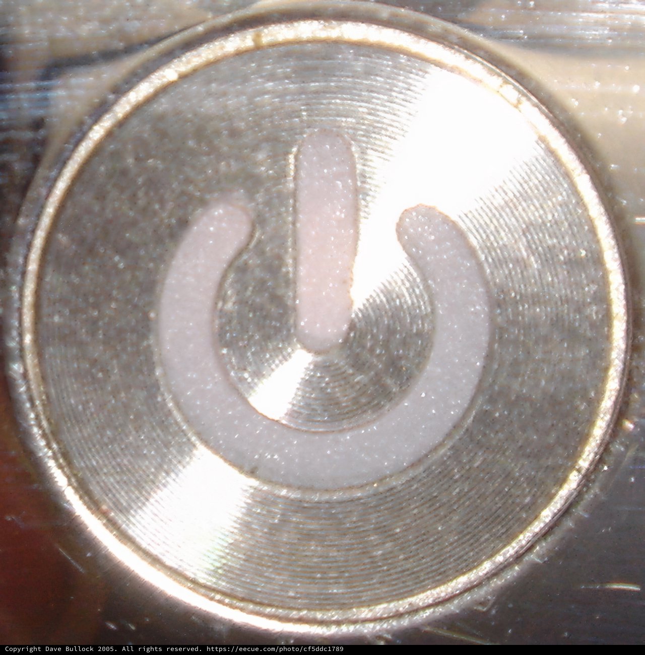 Illuminating Metal Button