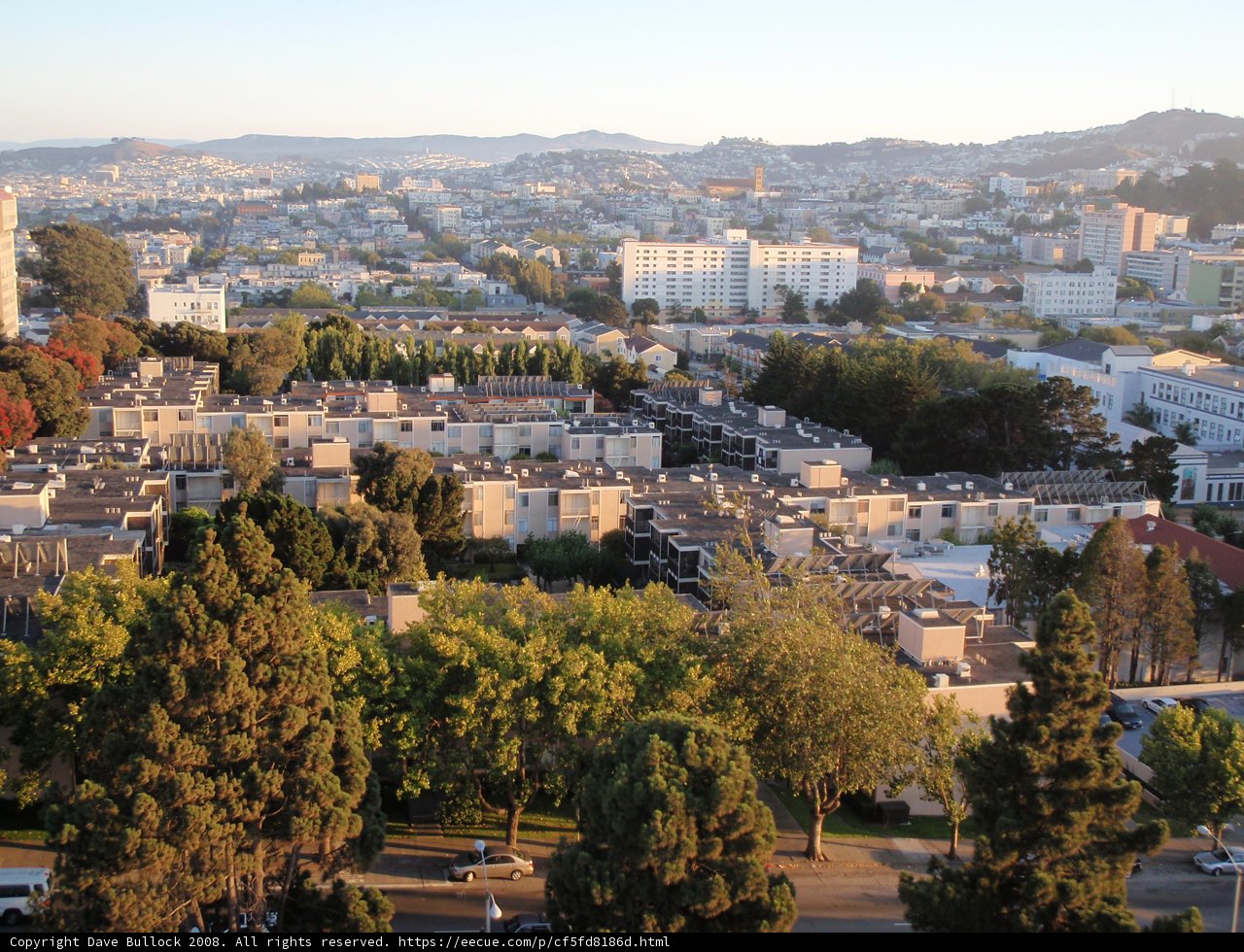 Cityscape from a High Vantage Point