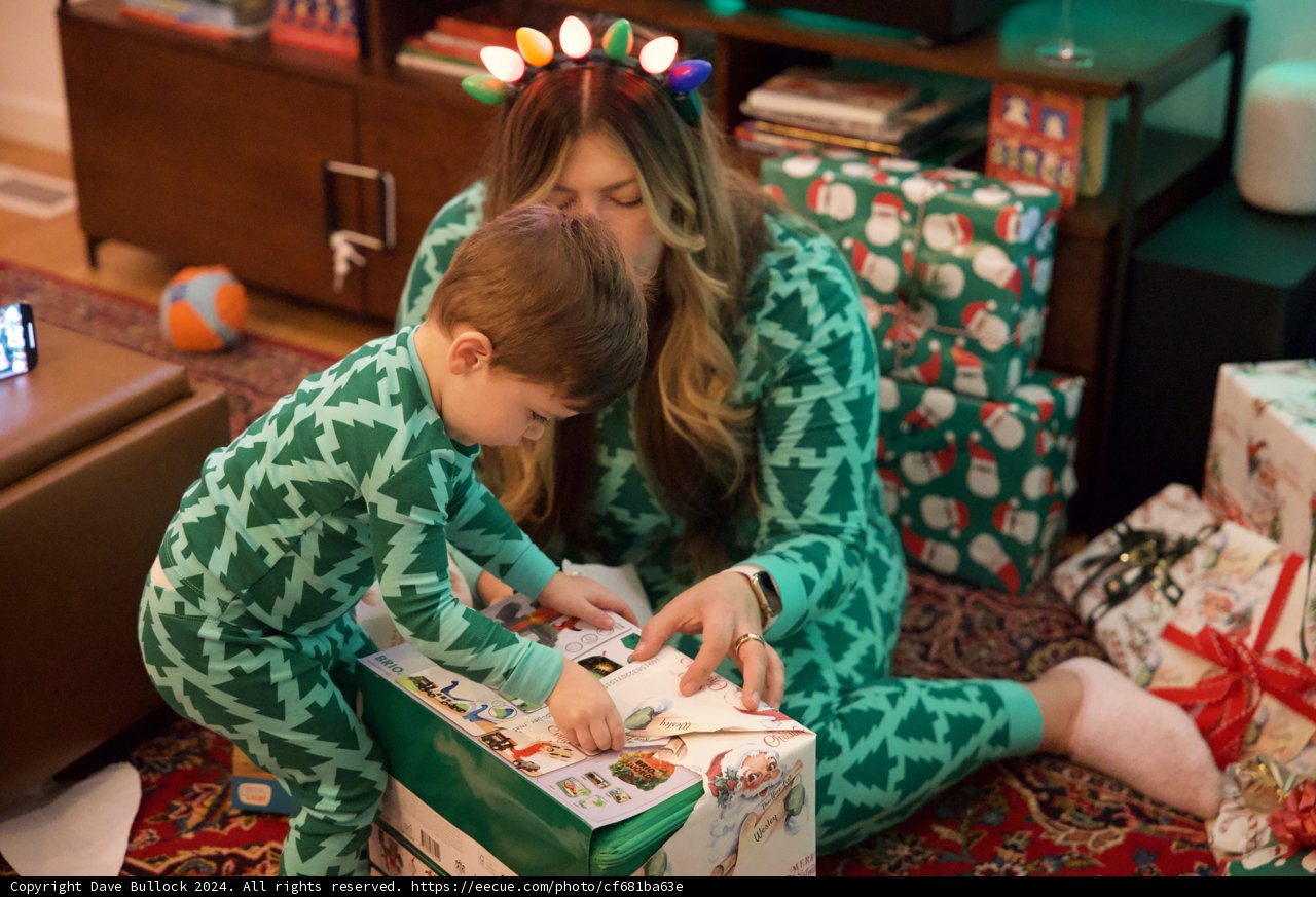 Christmas Morning Excitement