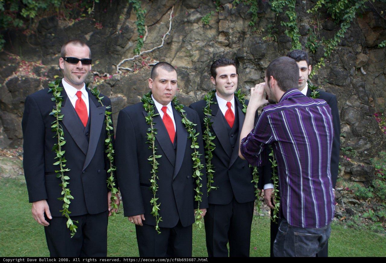 Formal Attire in a Natural Setting