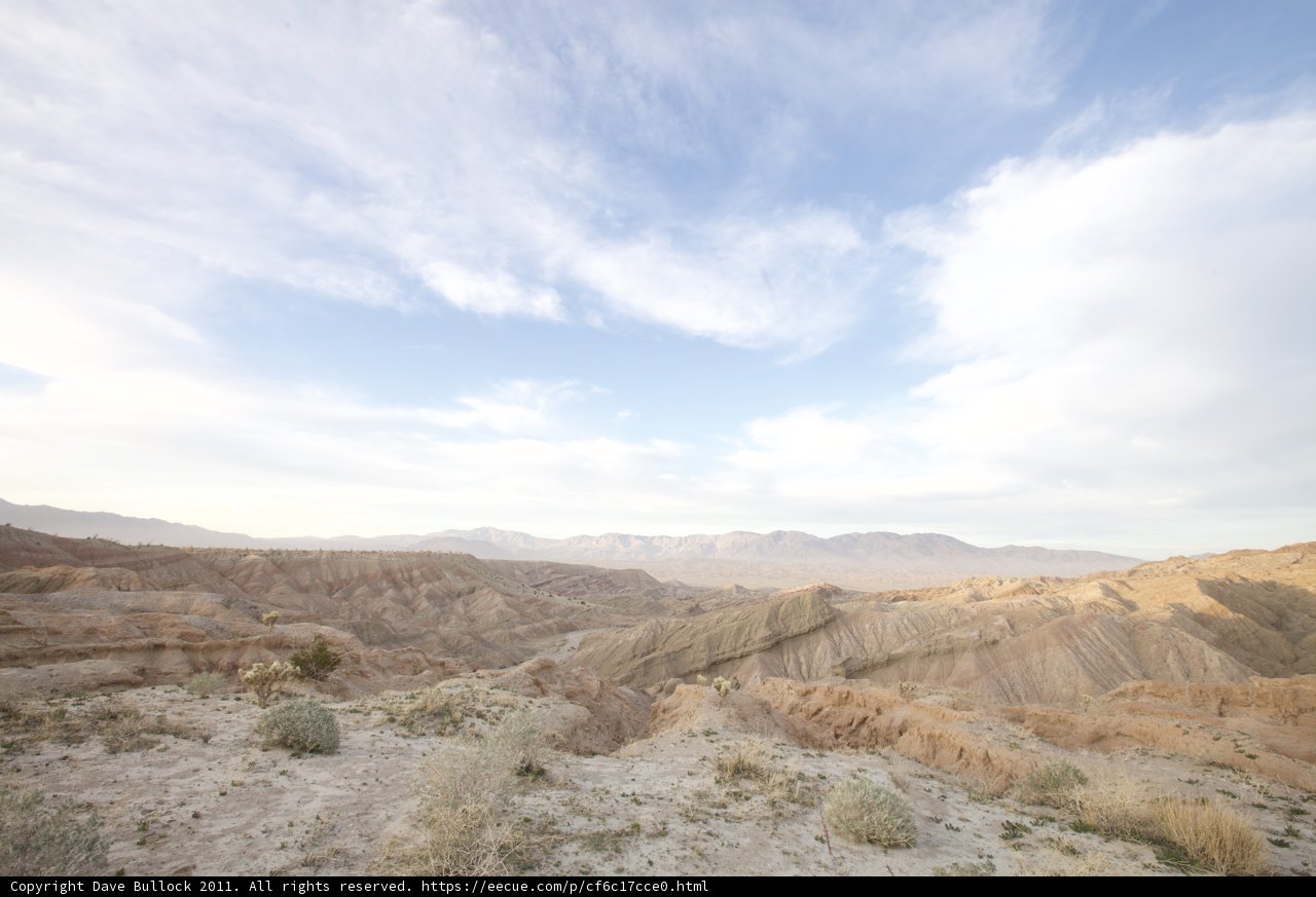 Overlooking Anza-Borrego Desert