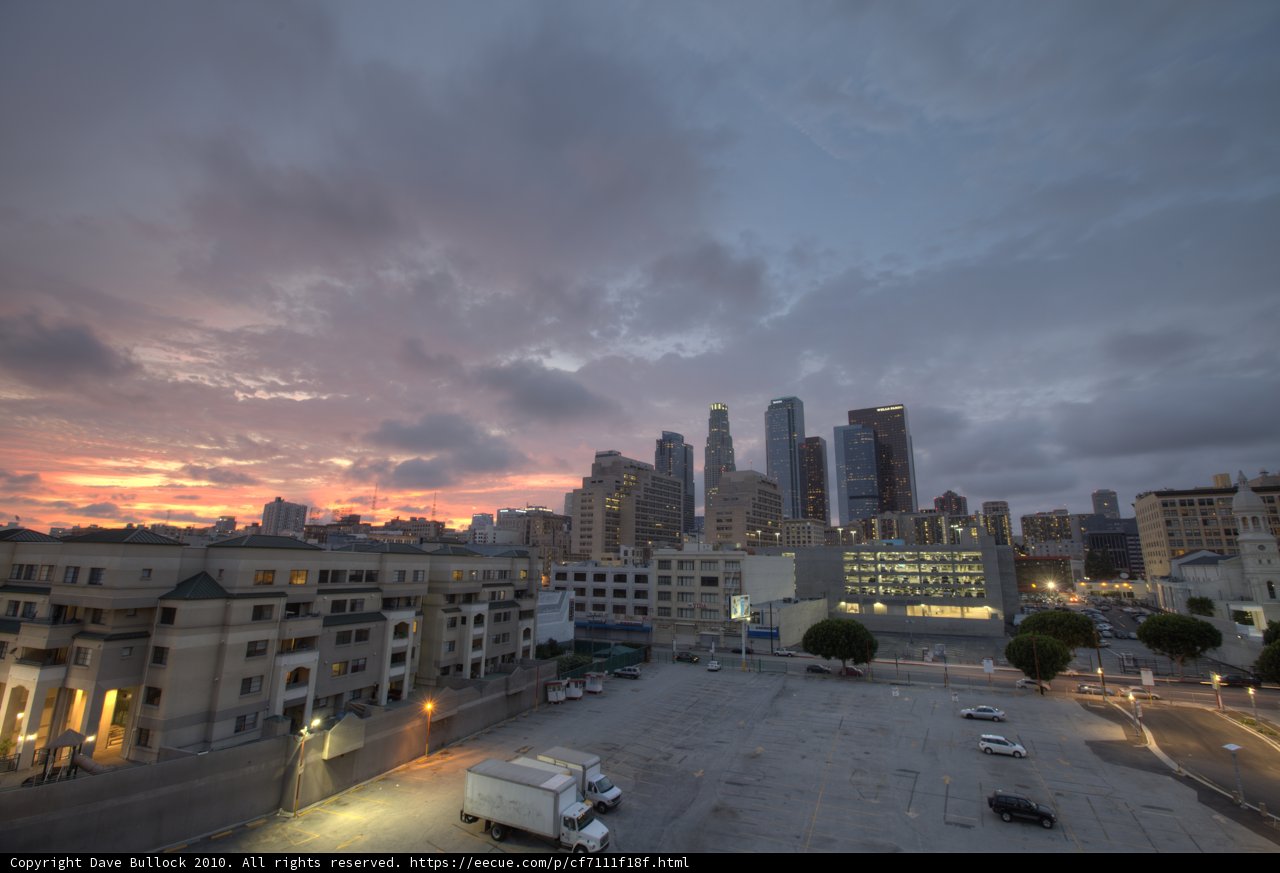 Cityscape at Twilight
