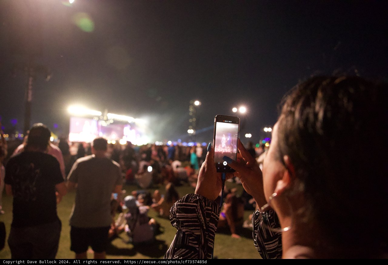 Capturing Moments: A Night at Coachella 2024