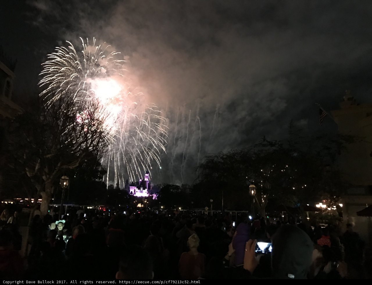 Disneyland Fireworks Spectacular Lights Up the Night Sky!