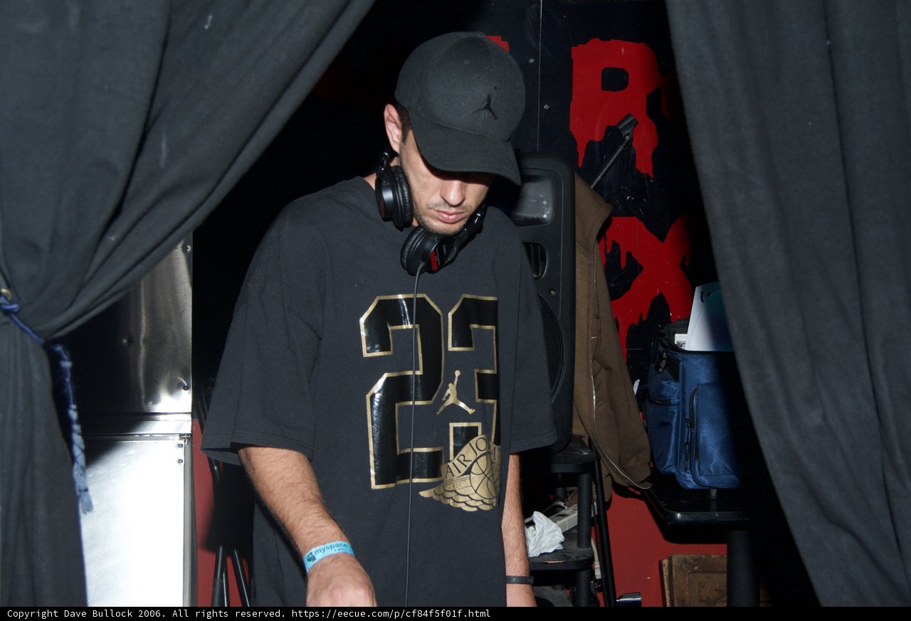 DJ S in Black