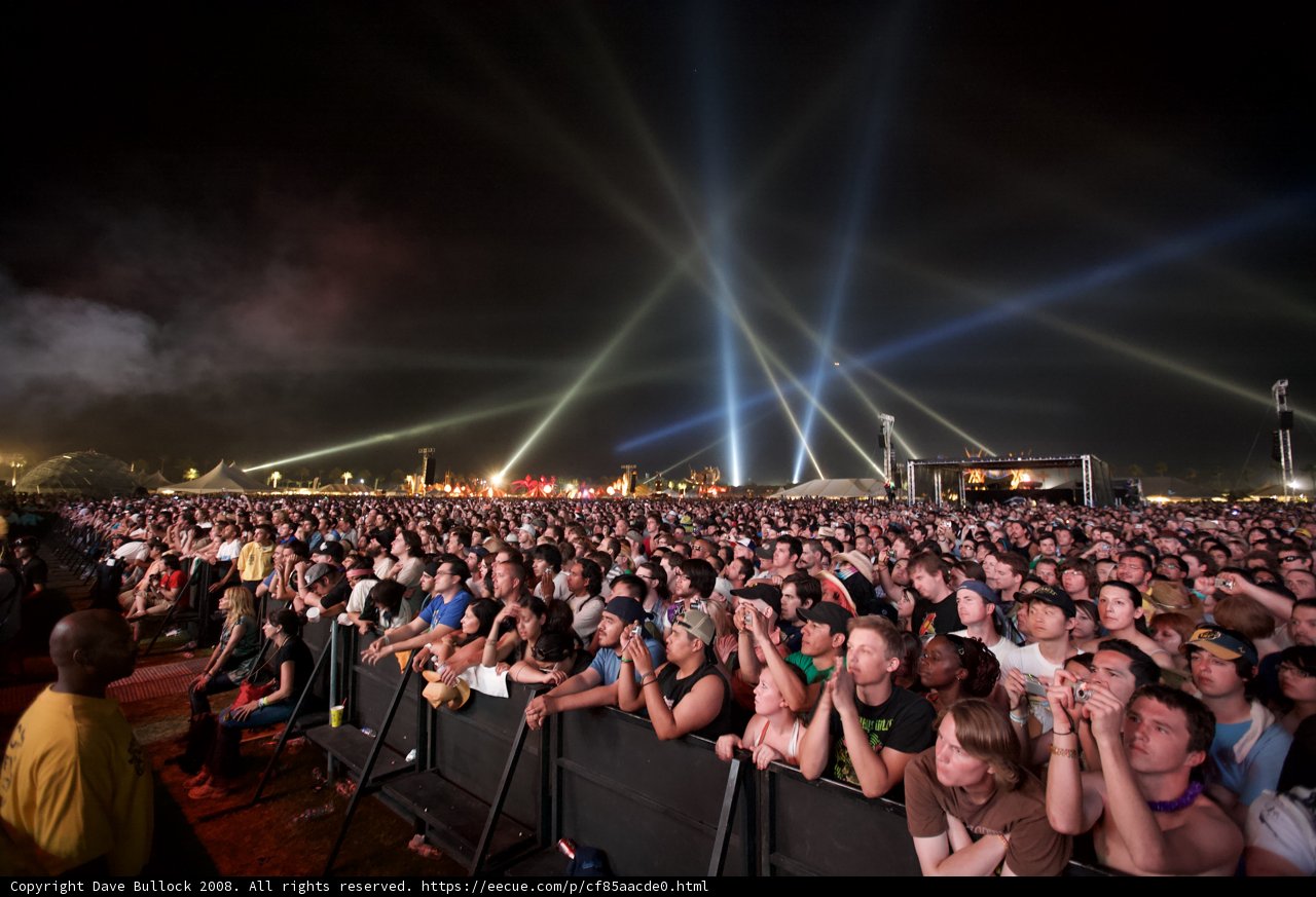 A Dazzling Night at Coachella