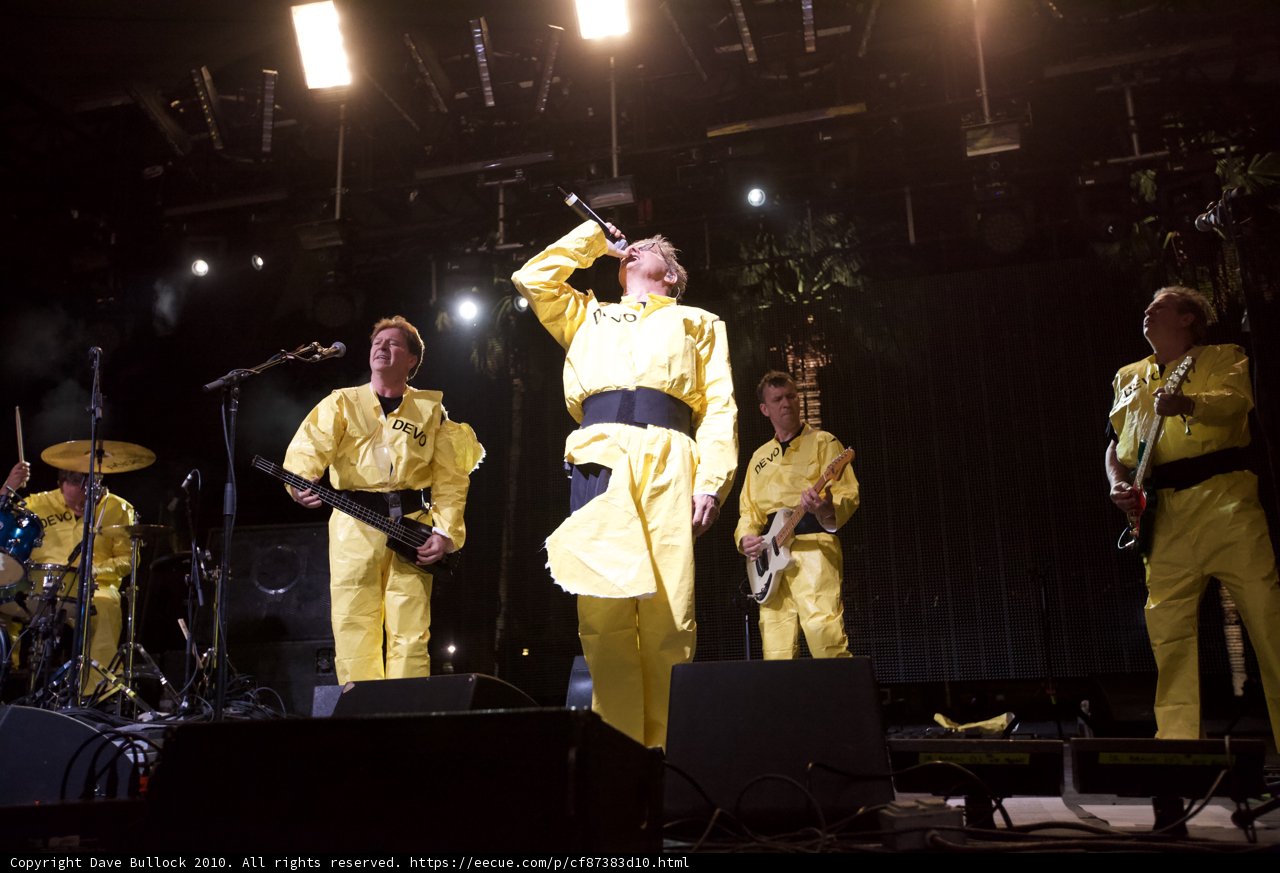 Yellow Suits on Stage
