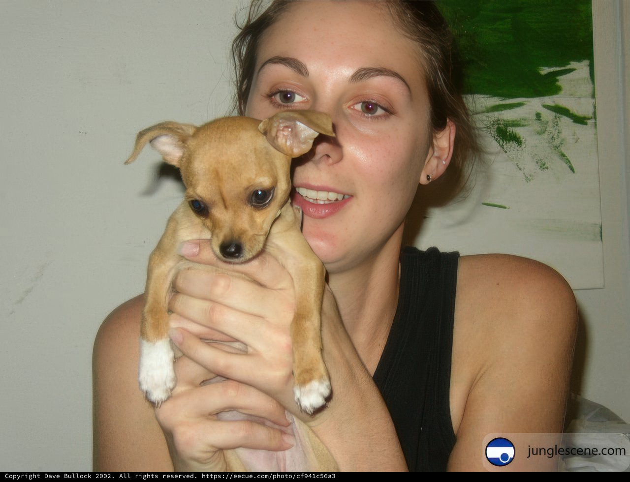 Woman and her Chihuahua