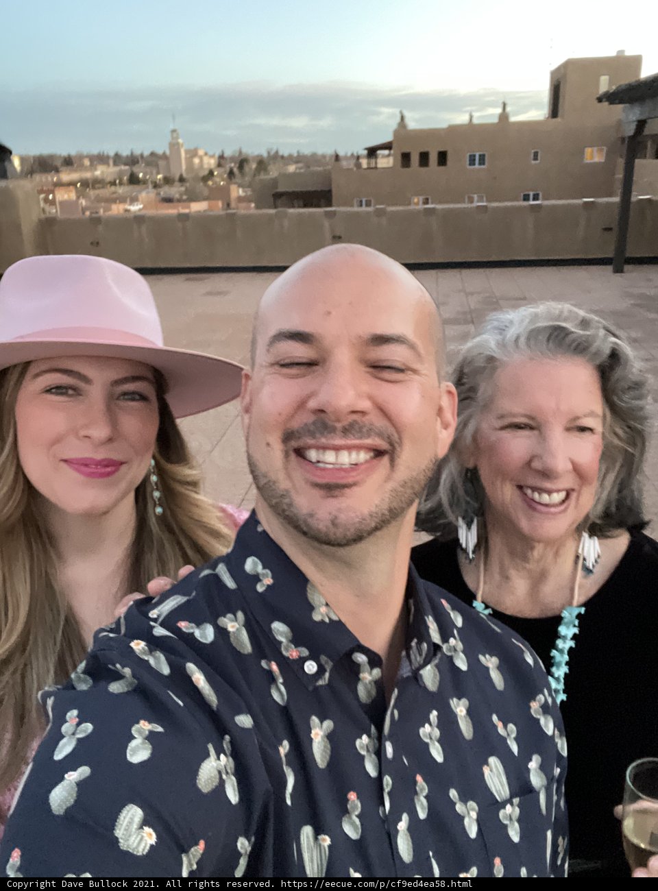 Selfie Squad with a Hat Man in Santa Fe