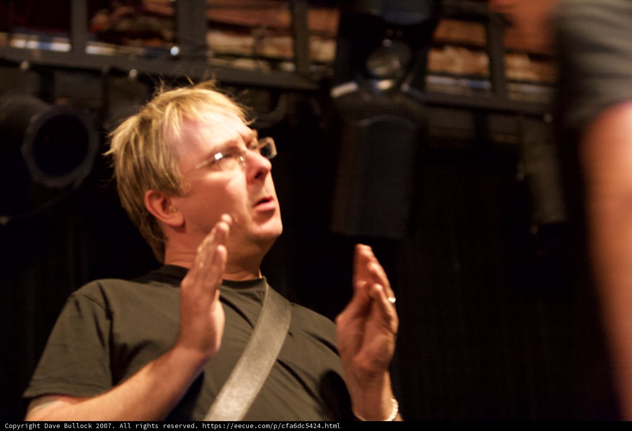 Conversation with Brian Baker during Bad Religion Glasshouse show