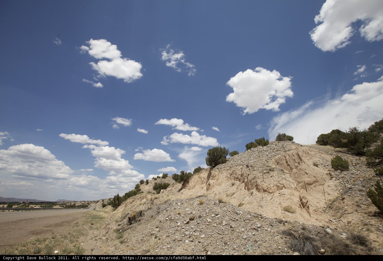 View of the Desert Landscape