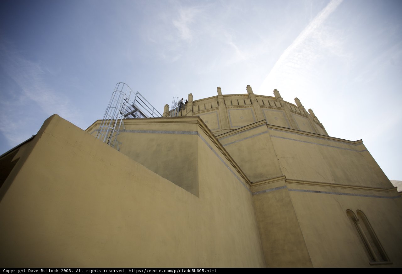 Sky-high view of a stunning architectural masterpiece