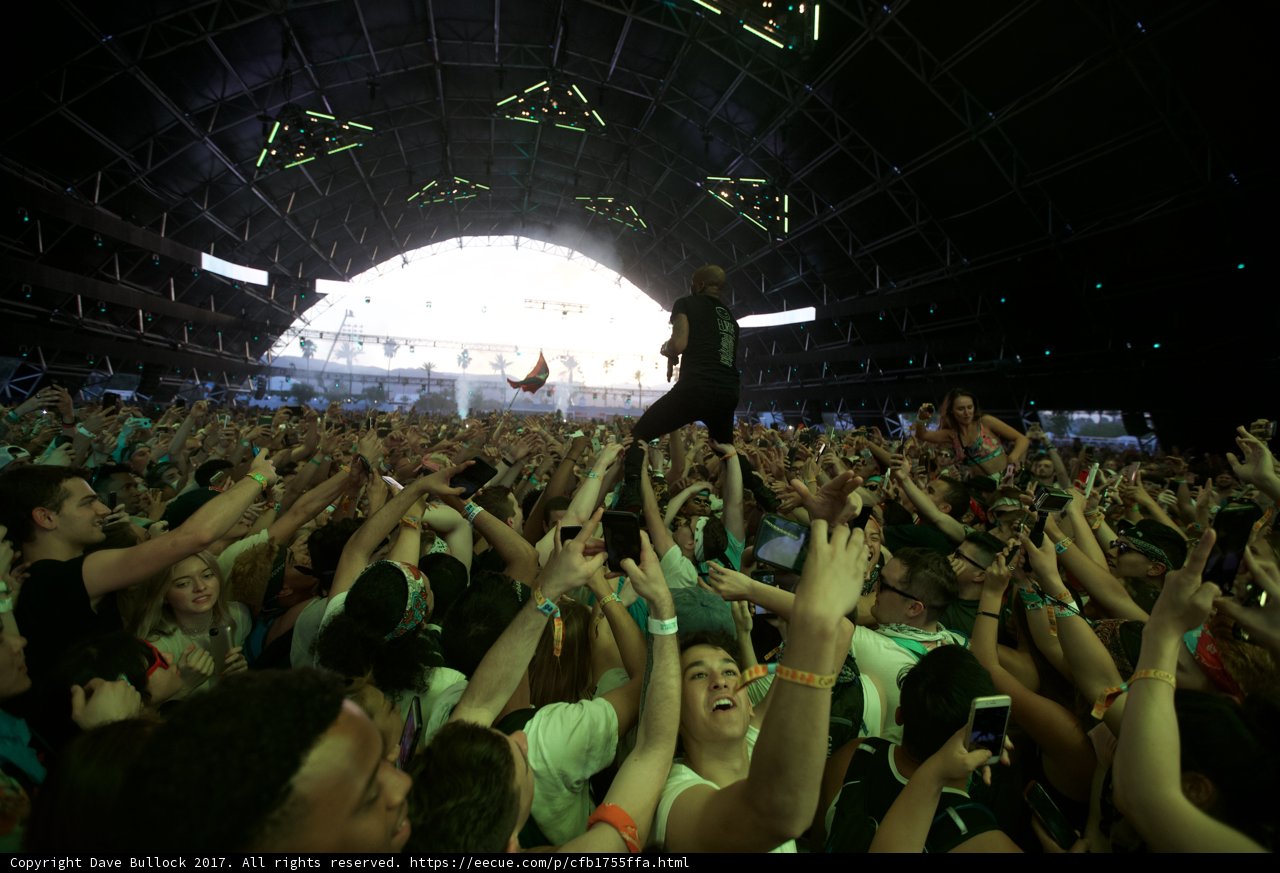 Up on Stage at Coachella
