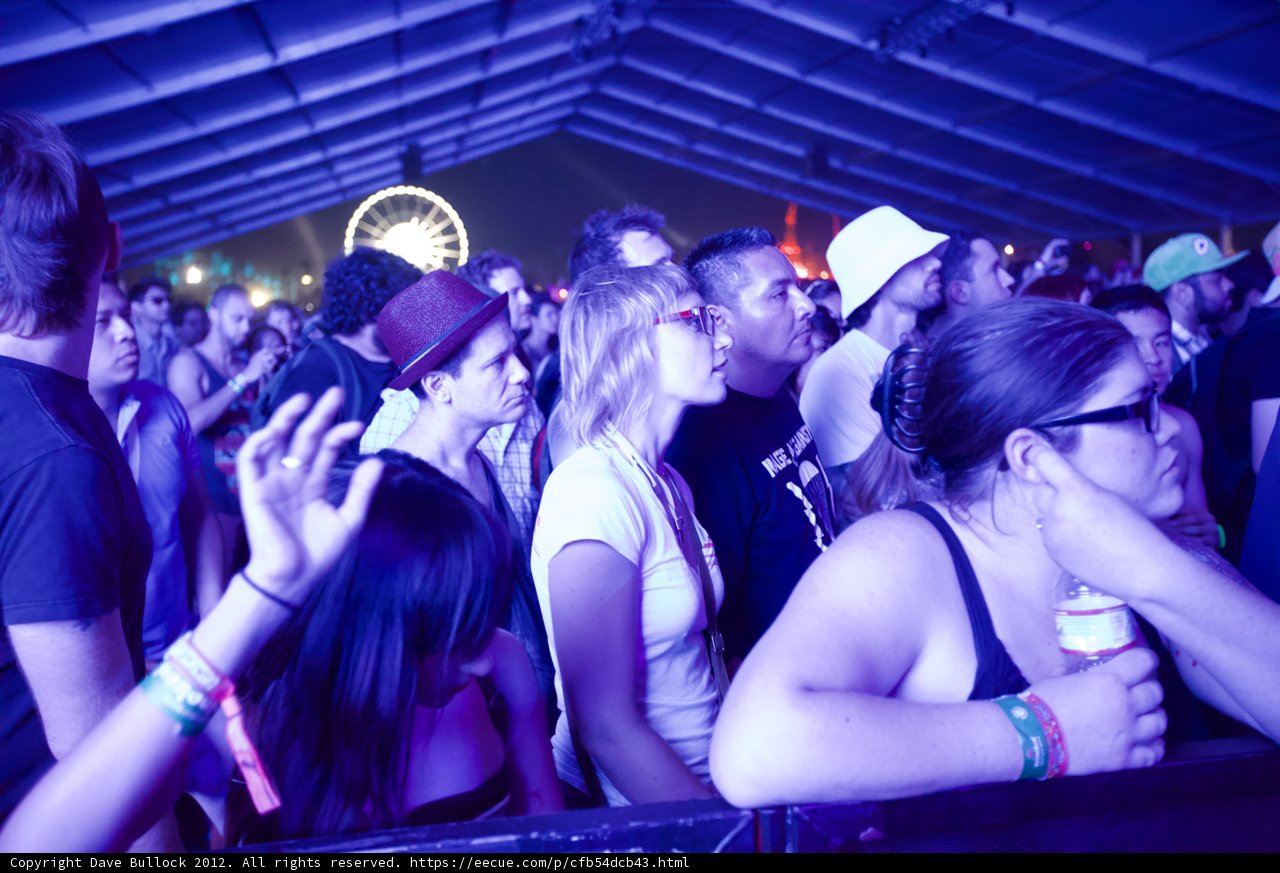 Urban Crowd at Coachella Music Festival
